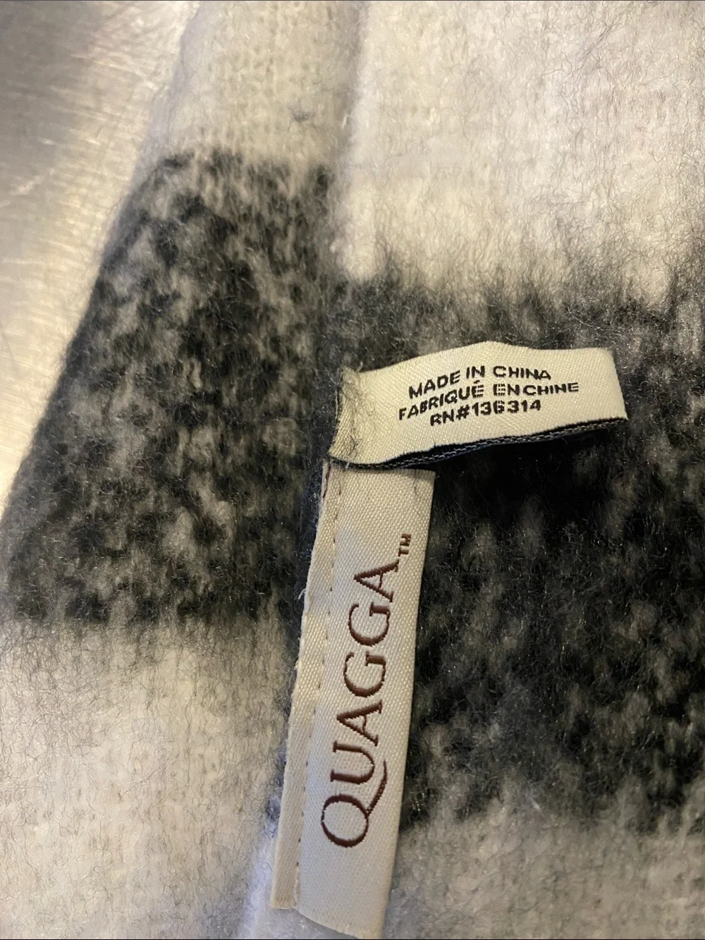 Quagga large scarf